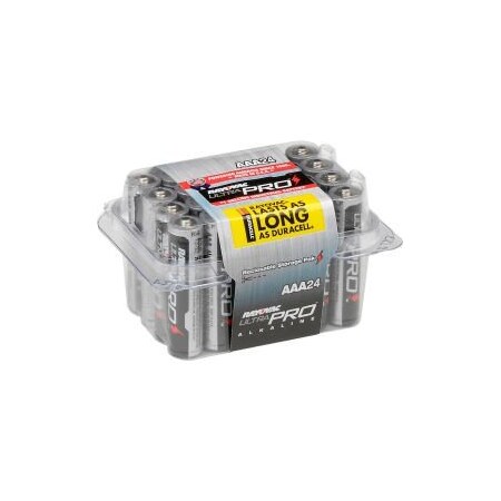 Rayovac C/O Energizer Rayovac® Alkaline Ultra Pro™ AAA 24 Battery Contractor Pack ALAAA-24F